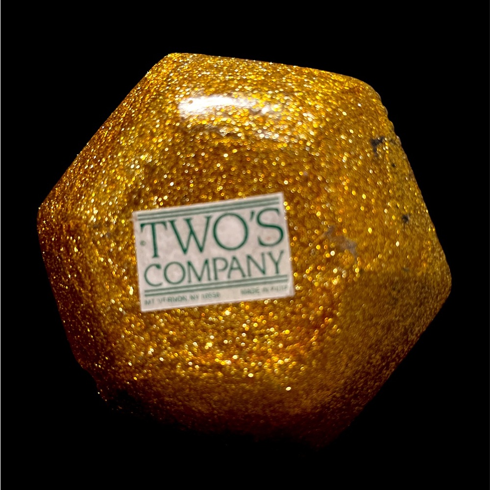 Gold trinket box